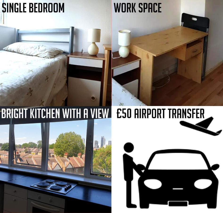 Elephant & Castle - Zone 2 - Private Rooms - Shared Bathroom London Exterior foto