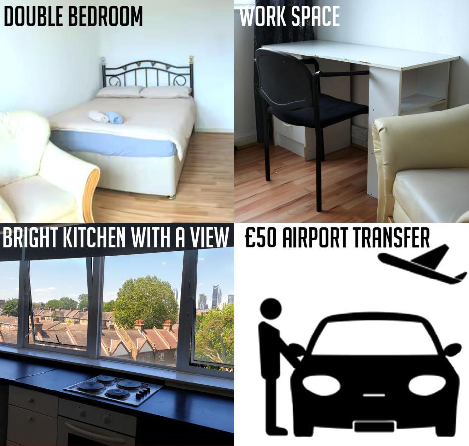 Elephant & Castle - Zone 2 - Private Rooms - Shared Bathroom London Exterior foto