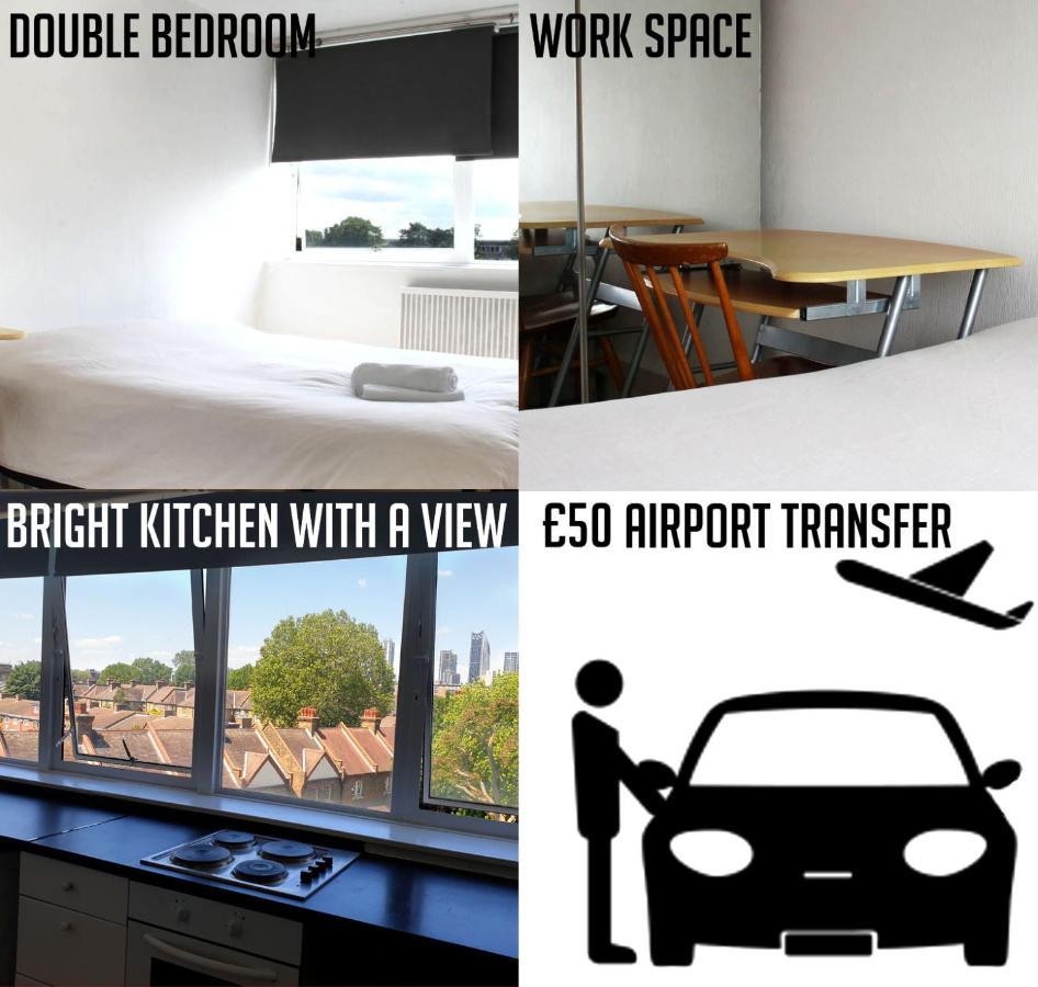 Elephant & Castle - Zone 2 - Private Rooms - Shared Bathroom London Exterior foto